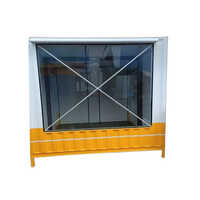 Ms Bunk House - Steel Container Design | White Metal Walls, Durable Alloy Aluminum And Steel Door, Versatile Use As Guard House Or Warehouse