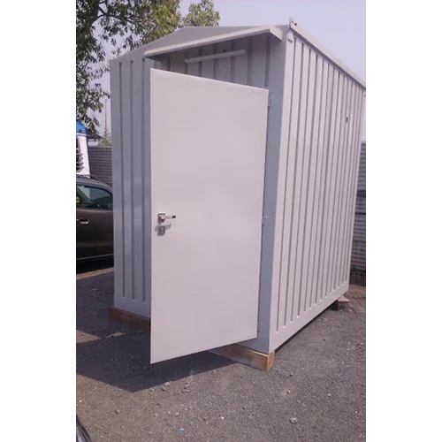 8 - 10 Feet Galvanized Portable Security Cabin