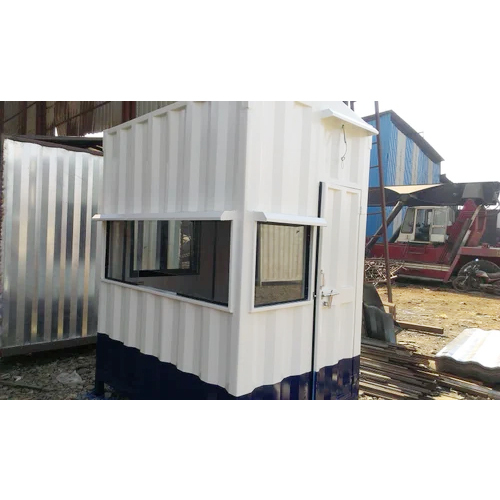 GI Rectangular Portable Security Cabin