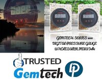 GEMTECH Series 3000 Digital Pressure Gauge Range 0-7.500 Mbar