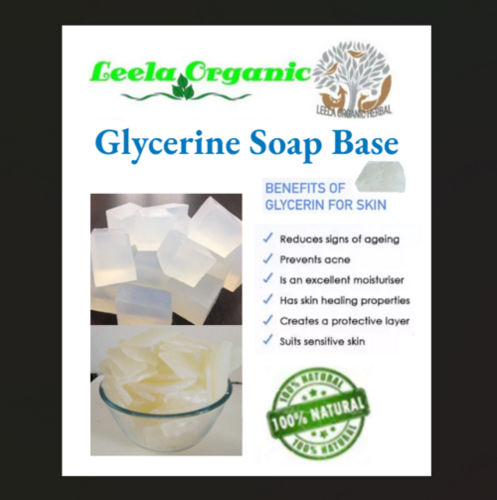 Glycerine Soap Base - Premium Quality Melt & Pour Formula | Versatile for Various Soap Making Projects, Eco-Friendly, Easy to Use