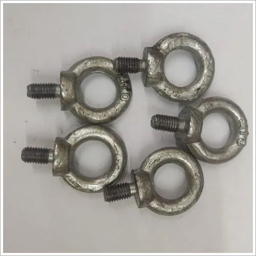 Silver Mild Steel Eye  Bolts