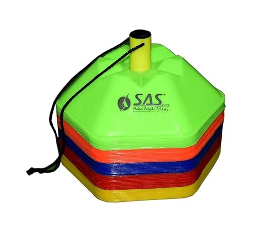 SAS SPORTS Hexa saucer Cone Set Of 25