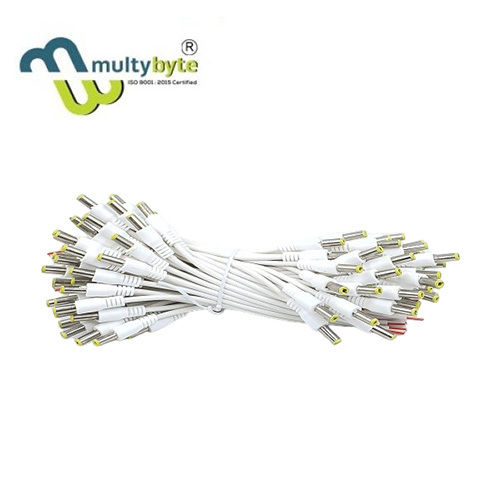 White Dc Cable 100 Pcs Set