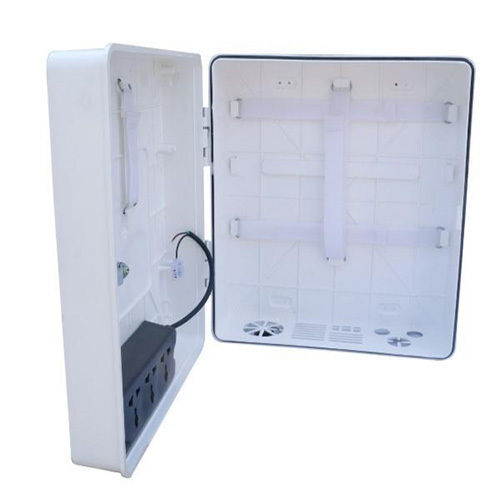 White Channel Pvc Basic Dvr Poe Box