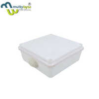 White 4x4 Mm Waterproof Junction Box