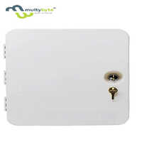Poe Pvc Box - White Pvc, 11 In X 9 In X 4.5 In, Ip66 Protection Class | Ideal For Poe Switch, Server, Mini Pc With Cable Management