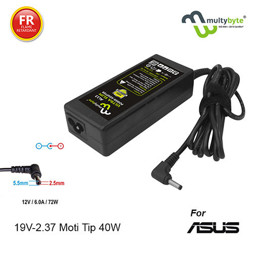 40W 19V-2.37Amp Laptop Adaptor
