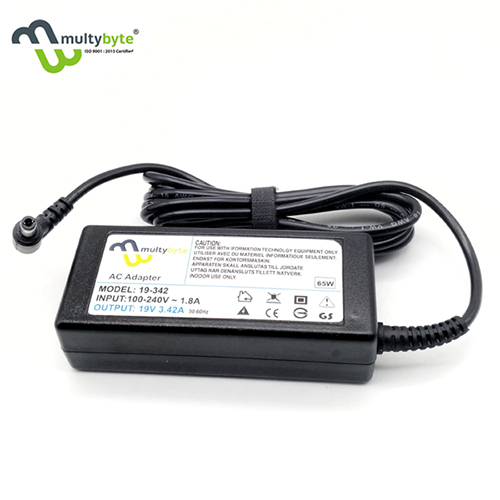 65W 19V-3.42Amp Laptop Adaptor