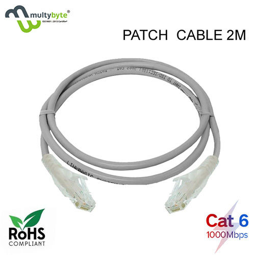 Cat 6 - 2M Patch Cable Application: Industrial