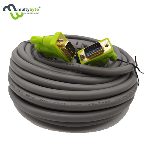 20M Support 1080p Vga To Vga 15pin Cable