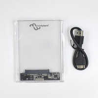 2.5 Sata Usb 3.0 Hdd Computer Casing - Pvc Material, 6.5x1x5 Mm Dimensions, Black Color | Industrial Application, Fast Data Transfer Up To 5 Gbps