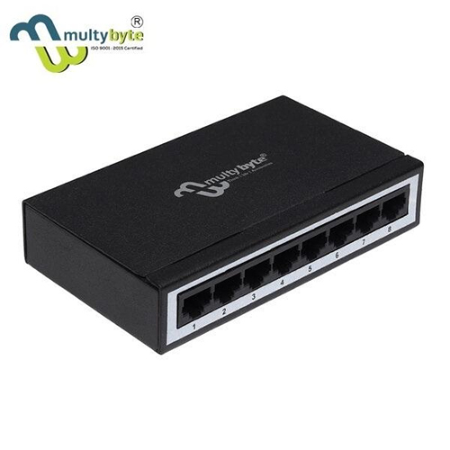 8-Port 10-1000 Mbps Giga Fast Ethernet Switch
