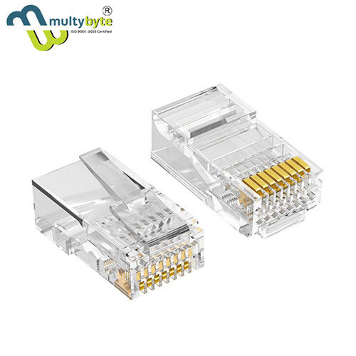 Rj-45 Cat-5 Connector Dimension (L*w*h): 6x1x4.5 Millimeter (Mm)