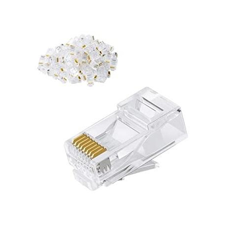 Rj-45 Cat-6 Pass Though Connector