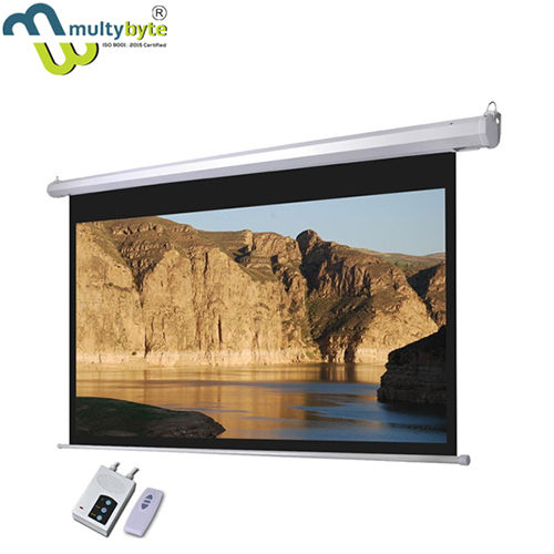 6x8 Mm Motorize Projection Screen With Remote Application: Industrial