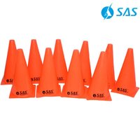 Sas Sports Marker Cone - High Grade Virgin Plastic, 6 Inch Multicolour Agility Training Aids For Speed And Coordination Improvement