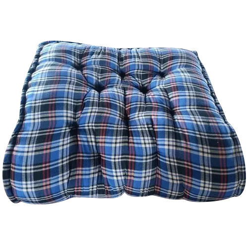 Blue 5 Inch Printed Mattress For Hostel