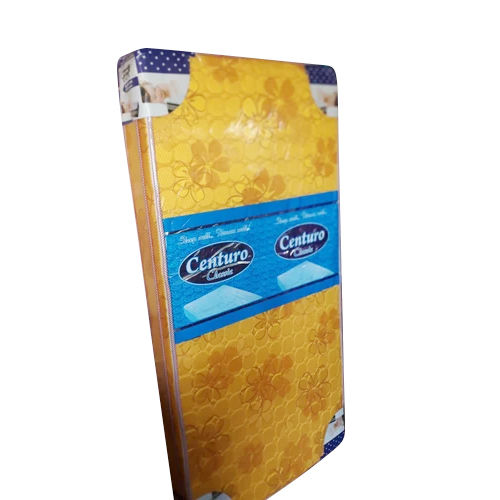 Yellow Foam Double Bed Mattress