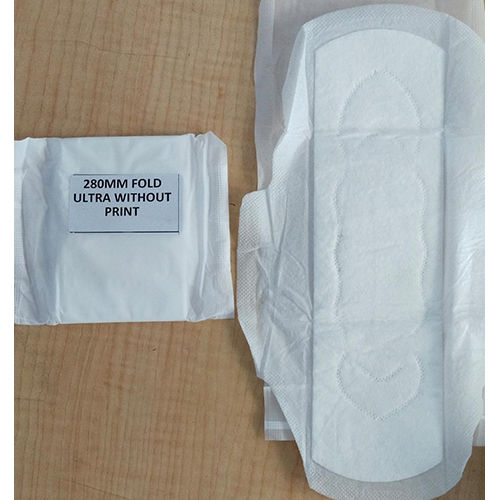 Disposable Ultrathin White Sanitary Napkin 280mm