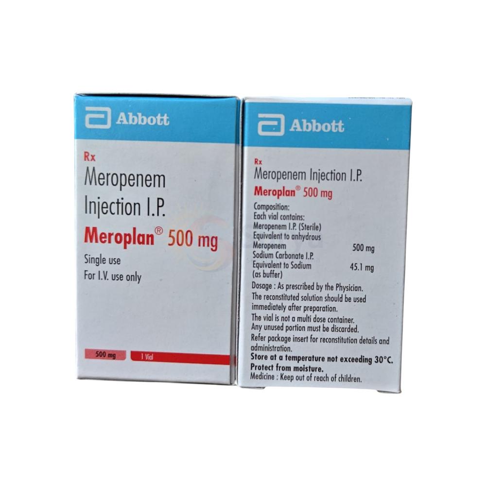 Meroplan 500 Mg - Drug Type: Injection