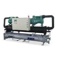 Metal 80 W Commercial Screw Chiller