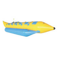 6-seater Banana Boat - 0.9mm Pvc Tarpaulin, 5.8 Meters Length, Up To 6 Riders, Perfect For Drifting Fun