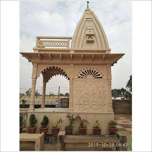 Scratch Resistant Pink Sandstone Temple