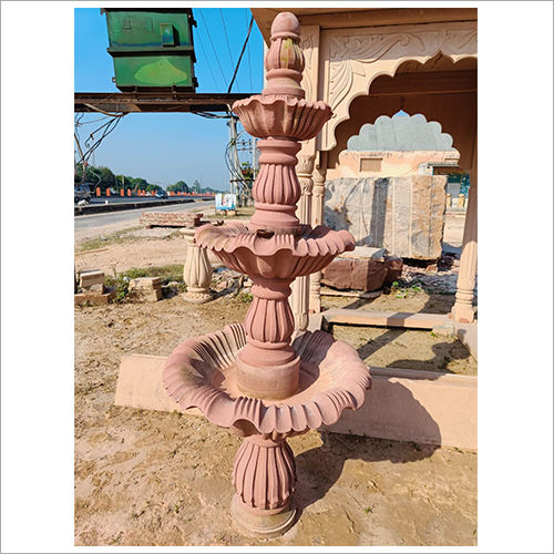 Acid Resistant Red Sandstone Fountain