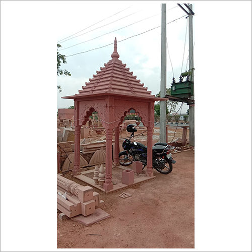 Scratch Resistant Red Stone Chatri