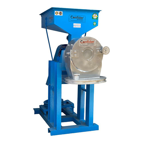 Double Stage Pulverizer Machine - Color: Blue