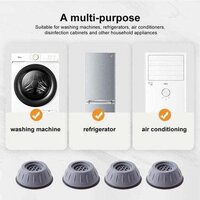 MACHINE LEVELING FEET ANTI WALK PADS SHOCK ABSORBED FURNITURE LIFTING BASE (1706)