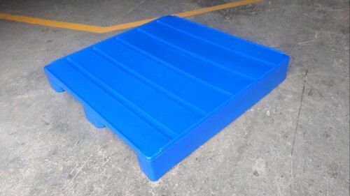 Anti Skid Plastic Pallets - Color: Blue