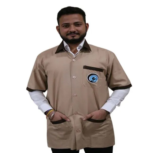 Brown Hospital Doctor Coat