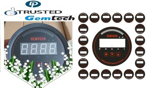 GEMTECH Series 3000 Digital Pressure Gauge Range 0 to 50.00 Mbar-Roorkee