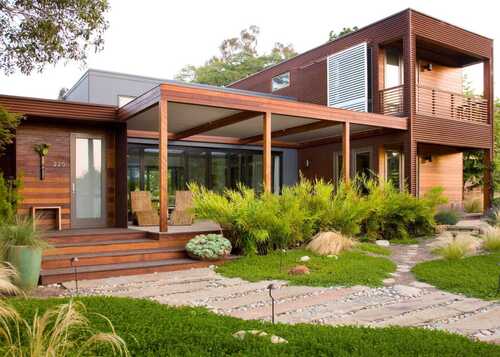 Vaastu Compliant Bungalow Design - Eco-Friendly Green Concept , Sustainable Living Solutions