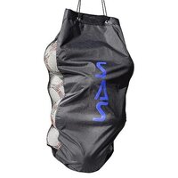 Sas Sports Football Carry Bag (10-16 Balls) - Polyester, 36 X 28 X 5 Cm, Multicolour | Unique Breathable Design, Ample Storage Space, Waterproof, Adjustable Carry Handle