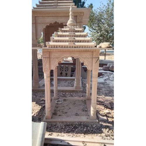 Pink Stone Chhatri Temple