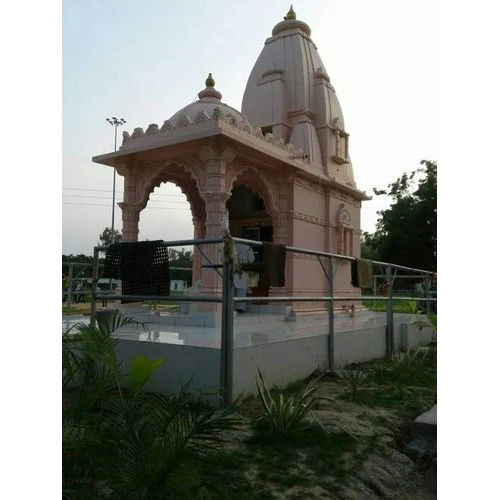 Pink Sand Stone Temple Contraction