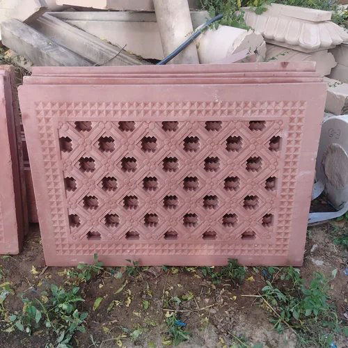 Red Sand Stone Jaali