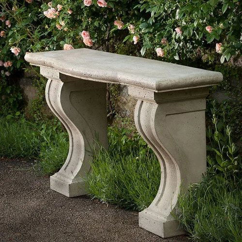 Sand Stone Garden Bench