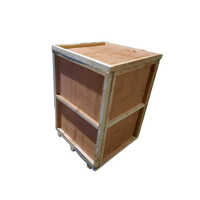 Industrial Wooden Pallet Box - Finishing: Matte Lamination