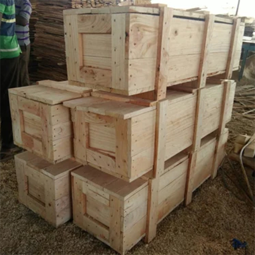 Two-Way Rectangular Wooden Pallet Box