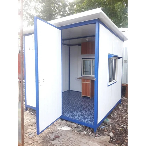 PUF Portable Cabin - FRP Floor Material, White Color | Ideal for Hotels and Restaurants