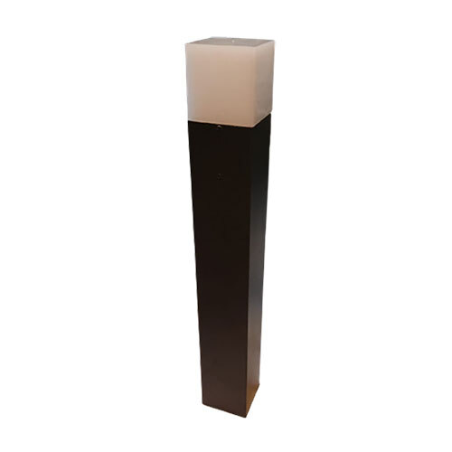 Designer Outdoor Led Bollard Light - Color: Graphite Grey