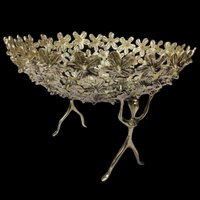 Brass Fruits Basket - Color: As Per Availability