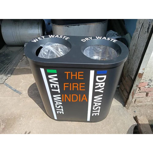 Stainless Steel Duo Dustbin Recycle Bin Application: Industrial