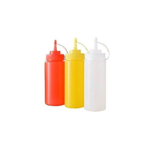 Multicoloured Sauce Bottles