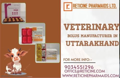 VETERINARY BOLUS MANUFACTURER IN UTTARAKHAND