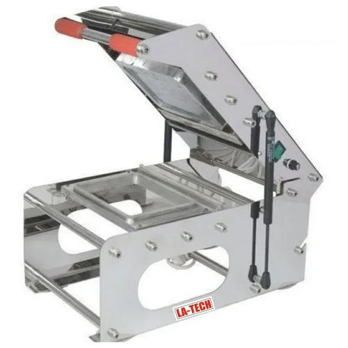 Automatic Rectangular Tray Sealing Machine